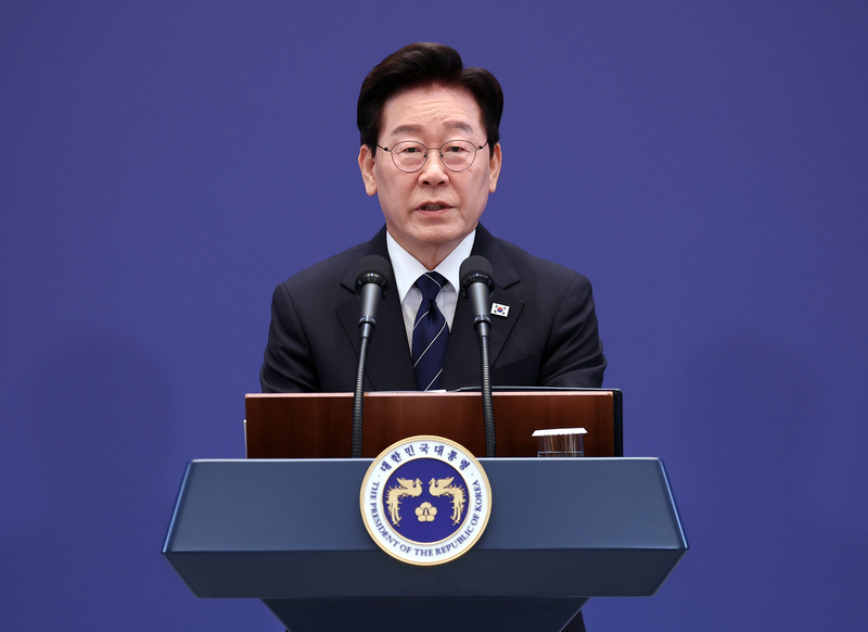 오늘(18일) 기자회견 하는 이재명 대통령