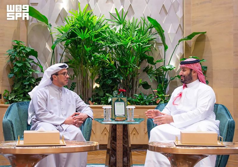 공동의 위기에 갈등 봉합해가는 사우디와 UAE / 사진=AFP, 연합뉴스