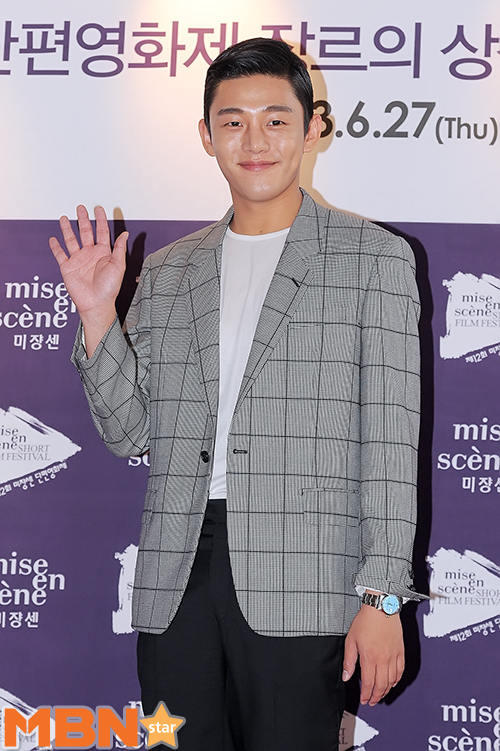 유아인이 미쟝센 단편영화제 사랑에 관한 짧은 필름 부문 명예심사위원이 된 소감을 밝혔다. 사진=이선화 기자<br />
