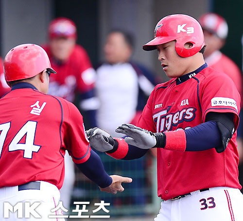 김주형이 4점홈런을 쳤다. 사진(日 오키나와)=김영구 기자
