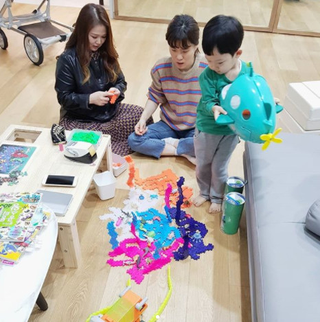 서영은, 박지선, 백용희. 사진| 소유진 SNS