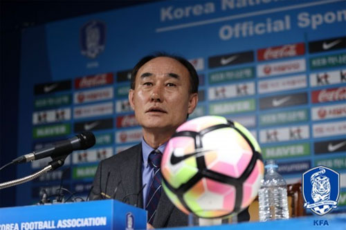 김학범 U-23 대표팀 감독. 사진=대한축구협회 제공
