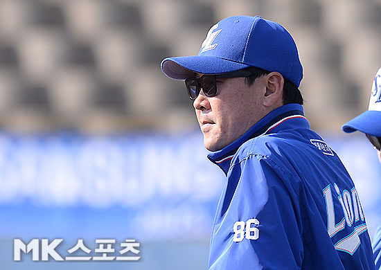 김한수 삼성 감독의 고민은 많다. 사진=김영구 기자