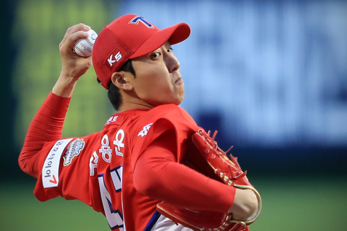 정용운(사진)은 거듭 선발투수로서 소화이닝이 줄고 있어 아쉬움을 남겼다. 사진=KIA 타이거즈 제공