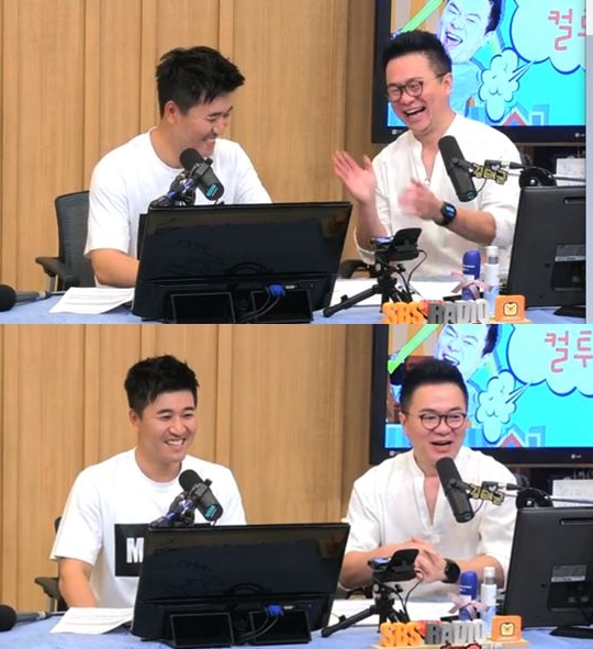 '컬투쇼' 김종민,김태균. 사진|SBS 보이는 라디오