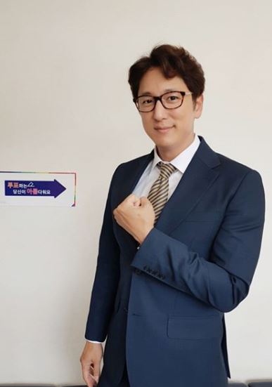한석준 혼인신고 투표독려 인증 사진=한석준 SNS