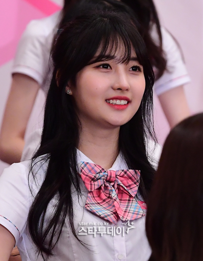 포토] 프로듀스48 김시현, 지켜봐 주세요~ - MBN