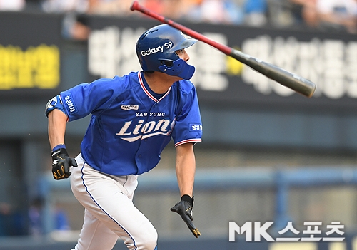 삼성 구자욱이 4시즌 연속 두자릿수 홈런을 기록했다. 사진=MK스포츠 DB