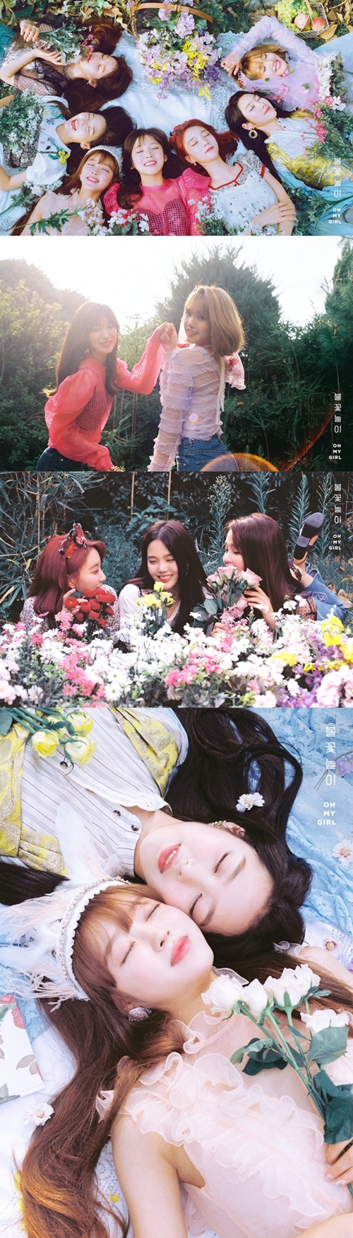 오마이걸 불꽃놀이 티저 공개 사진=WM엔터테인먼트