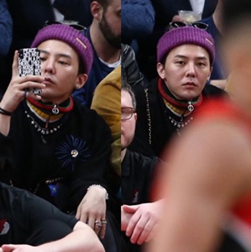 지드래곤 Nba 포착 포틀랜드 홈구장 직관 모습 깜짝 Mbn