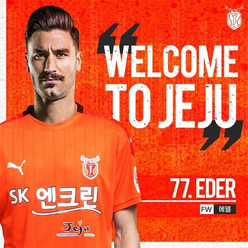 에델은 K리그2 제주 유나이티드로 이적했다. 사진=제주 유나이티드 제공