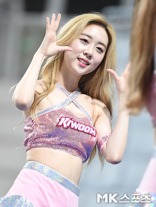 치어리더 정지호 `딱 한뼘 개미허리` [MK포토] - MBN