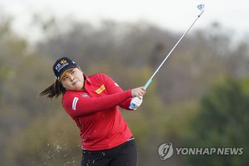 박인비의 3라운드 경기 모습[게티이미지/AFP=연합뉴스]