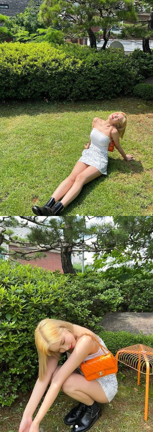 우주소녀 다영, 명품백 들고 명품 몸매 자랑 [M+★SNS]