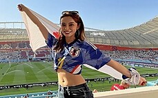 '월드컵 미녀'로 뜨는 日여성…韓 팔로워 급증