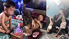 3살짜리 강제로 '마약 흡입'...영상 '발칵'