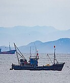 중국 추정 선박 침몰